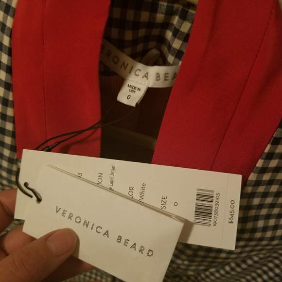 Veronica beard gingham blazer Checkered - Picture 3 of 3